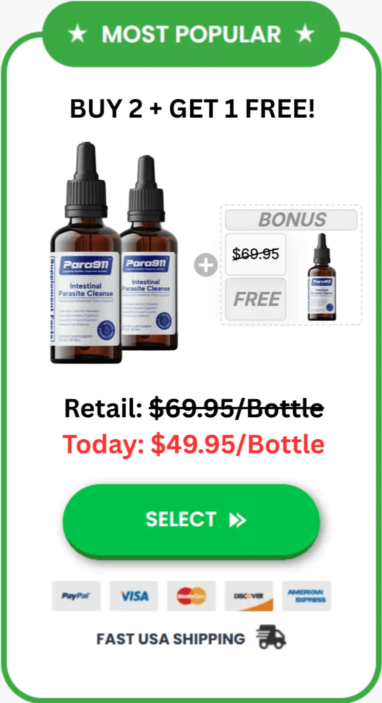Para911 Parasites Cleanse Drops offer